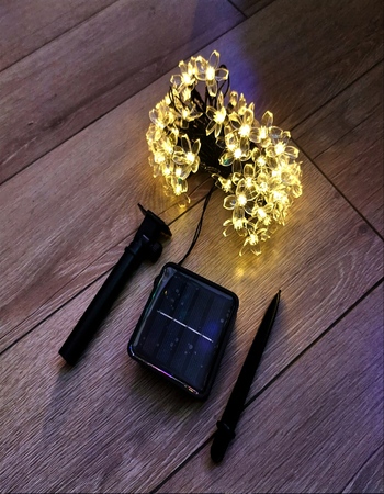 Solar Çiçek Led
