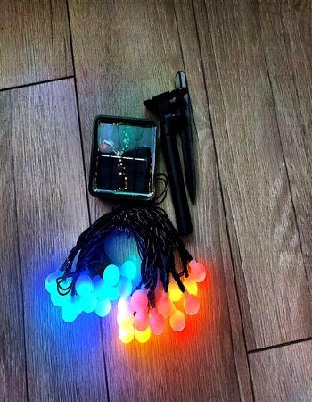Solar Top Led Rgb